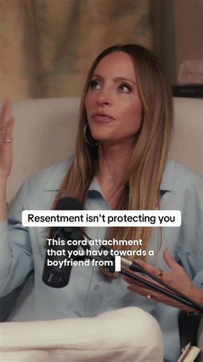 You are still tied to them. This week I sat down with oracle expert and spiritual intuitive @colettebaron_reid, and she named something I see in so many of you. Resentment feels like protection. Some people even get a little high on it. But nothing about replaying that story is keeping you safe. 🤍 The cord can be cut. Comment WATCH, and I'll send you the full episode including a free cord-cutting meditation. #manifesting #energyhealing #letgo #cordcutting