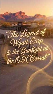 Tales from the American West: The Legend of Wyatt Earp & the Gunfight at the O.K. Corral