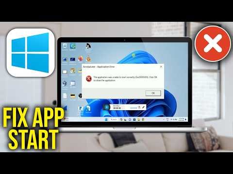 How To Fix The application was unable to start correctly 0xc0000005 in Windows 11,10