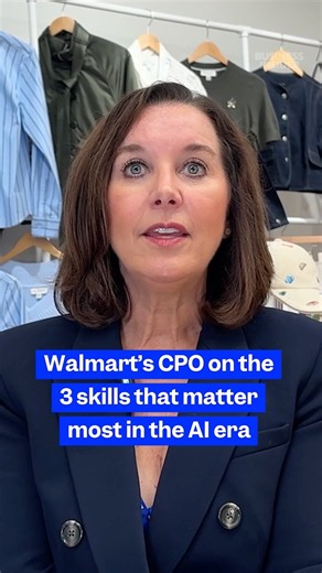 #AI is changing the #workplace. #Walmart's #CPO says these 3 skills will matter most. #careeradvice