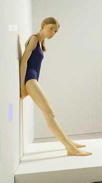 This is a sculpture, not a real person | ABC NEWS