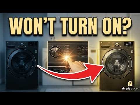LG Washer Won't Turn On? Watch This First (5 Easy Fixes)!