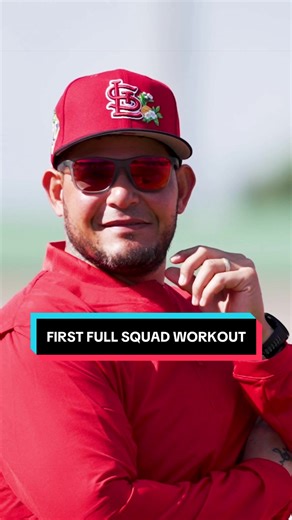 Cardinals' First Full Squad Workout of Spring Training