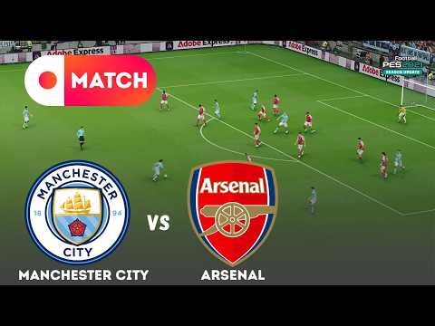ARSENAL vs MANCHESTER CITY | League 2026 Match Simulation | eFootball PES 21 Gameplay