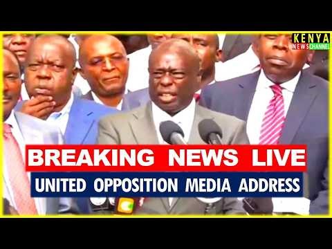 LIVE - Gachagua, Matiangi & Kalonzo Big Announcement and Press Conference from Mombasa