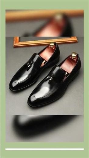 Vincenzo Patent Leather Tassel Loafer Shoes For Men