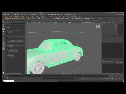 cCar Rigging in Maya | Complete Animation Setup Breakdown
