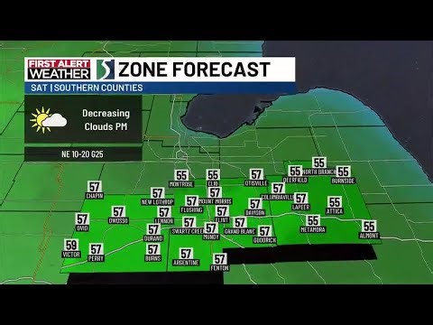 First Alert Weather Update