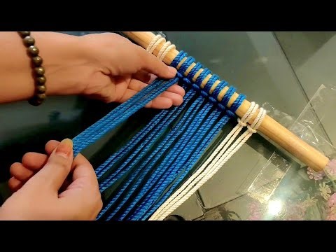 Macrame [ Easy Macrame Wall Hanging ] Step by Step Macrame Tutorial 