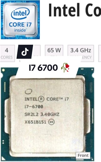 Intel Core i7-6700 Specifications and GPU Compatibility