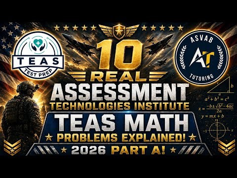 Test of Essential Academic Skills Mathematics Practice | Solve 10 Questions Step-by-Step