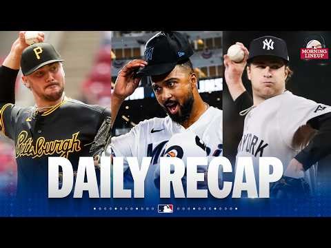 Alcantara, Schlittler and Skenes show out on the mound :muscle: | Morning Lineup (MLB Daily Recap)