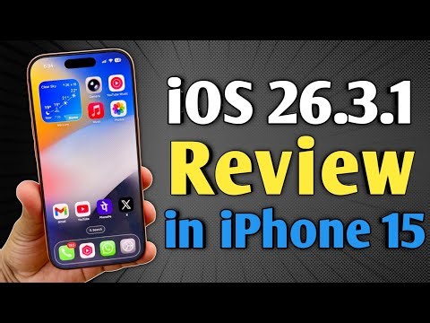 iOS 26.3.1 - Review in iPhone 15