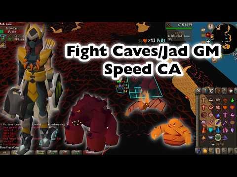 Fight Caves/Jad GM Speed-runner CA Relaxed Example - OSRS