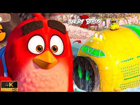 Red & Silver Infiltrate Pig Submarine 🚀🐦 | Angry Birds 2 | 4K