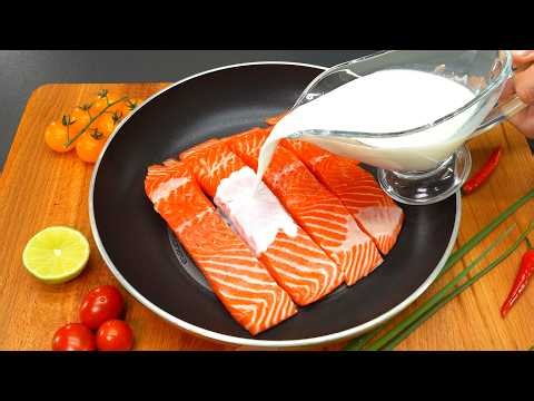 We don’t order food for delivery anymore! This salmon in a creamy sauce is absolutely delicious 😋