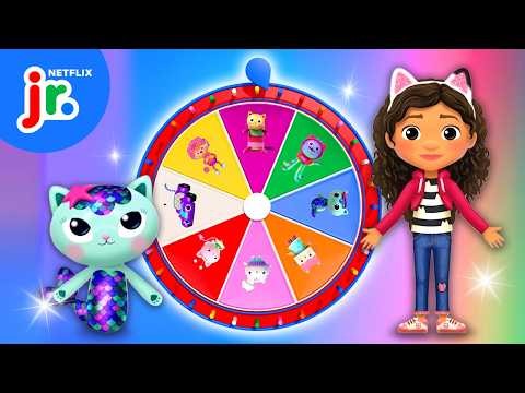 Mystery Wheel of Gabby’s Dollhouse: The Game 💫😻 Netflix Jr