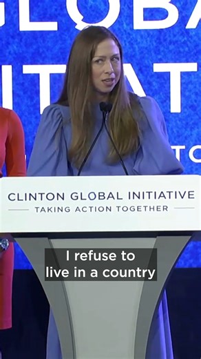 Clinton Global Initiative on Instagram: "“I refuse to live in a country where my daughter is going to have fewer rights and a more dangerous future because of our failure to regain rights and protect reproductive health care access and to secure it well into the future.” — Chelsea Clinton"