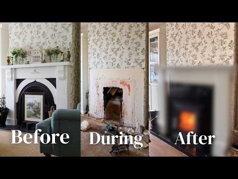 The Professional Came… Here’s What Happened to the Fireplace, Unplanned Living Room Makeover