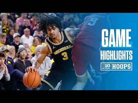 Nebraska at Michigan | HIGHLIGHTS | Big Ten Basketball | 01/27/2026