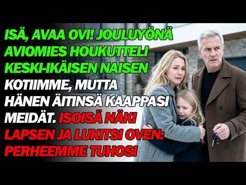 🎄 Mieheni toi rakastajattarensa kotiin jouluna — isä kuiskasi 5 karmivaa sanaa... heti nyt!!! 😨