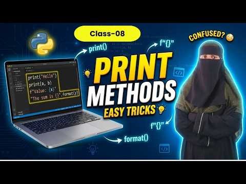 1 Function, Many Ways 😱 | Python Print Methods Explained
