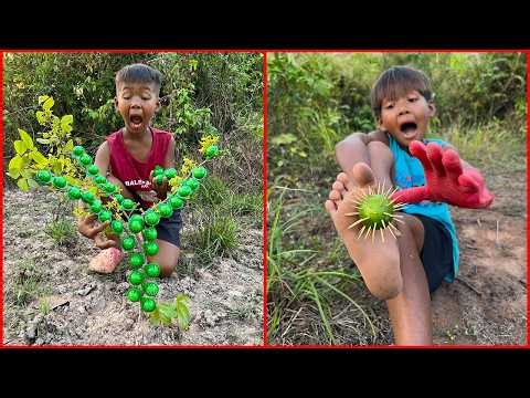 Survival Skills: SMART idea and USEFUL with single mom in forest #bushcraft #camping #outdoors #idea