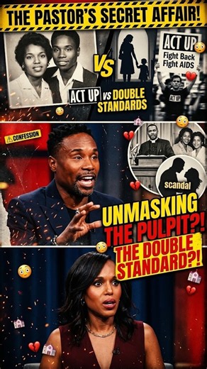 Billy Porter Exposes The Pastor’s Secret Affair To Kerry Washington! 😳☕