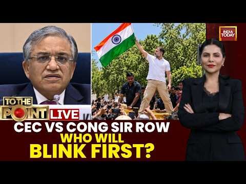 LIVE Rahul Gandhi vs CEC Gyanesh Kumar | Who Will Blink First? | 'Vote Bachao' SIR Protest