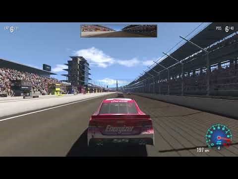 Indianapolis Motor Speedway HD Gameplay | NASCAR Heat Evolution (PC)