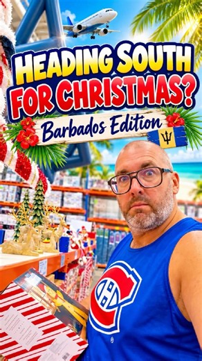 Christmas in Barbados… Everything Has Rum 😂🥃🇧🇧