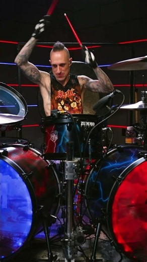 Frank Zummo Plays Dillinger Escape Plan ON THE SPOT #drumeo #frankzummo #milklizard