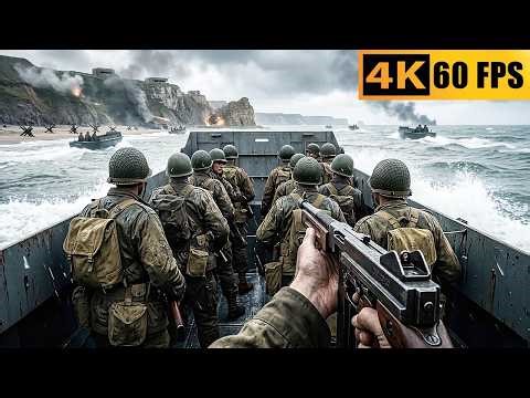 D-Day: The Beginning of the End | Realistic Gameplay [4K60FPS] Call of Duty