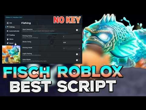 Roblox Fisch Script (2026) - Auto Farm & Instant Catch, Infinite Bait & Teleport Free