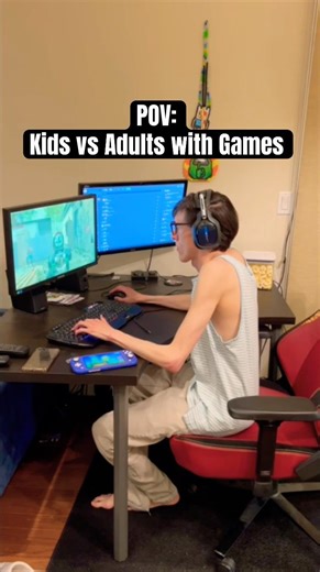 Kids vs. Adults: Video Games