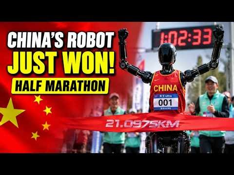 China's Humanoid Robot Just Ran a Half Marathon — And Won