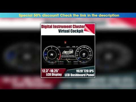 Hands-on Digital Instrument Gauge Cluster For VW Golf 6 7 MK7 Passat B7 B8 CC Tiguan Jetta Scirocco
