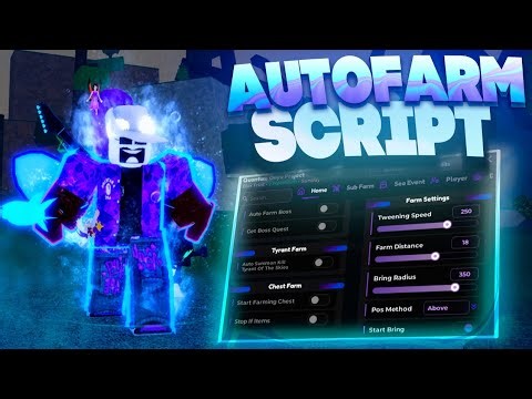Blox Fruits Script • NO KEY • Auto Farm, Devil Fruit Sniper, Fast Attack, Raid, Sea Event & More!
