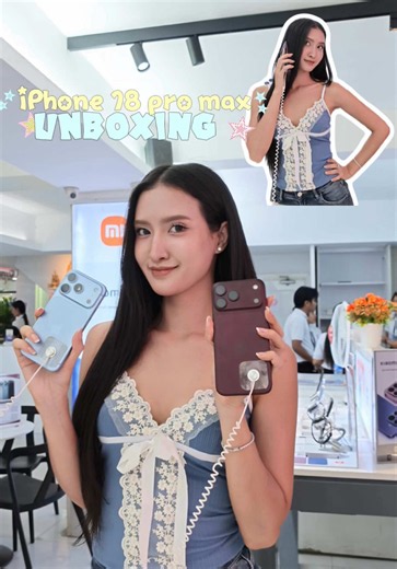 she’s finally hereee 🩵 (Unboxing iphone 18 pro max 2TB) #favcolour #unboxing #glacier