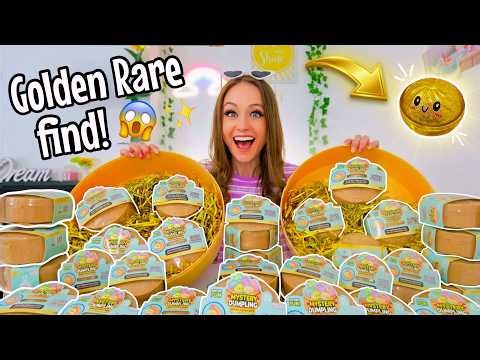 UNBOXING *NEW* VIRAL 'STUFFED BUN' MYSTERY DUMPLINGS!!😱✨⁉️(OMG I FOUND THE GOLD?!?😭✨)