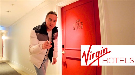 I stay in a Virgin Hotel for the first time!