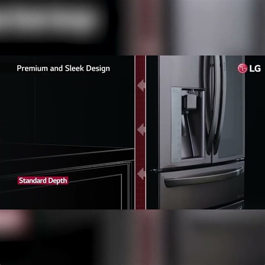 LG Counter-Depth Refrigerators | A Flush, Built-In Look for Your Kitchen