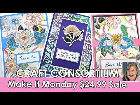 Exclusive Make It Monday $24.99 Bundle from Craft Consortium retails for almost $125.99 What a value