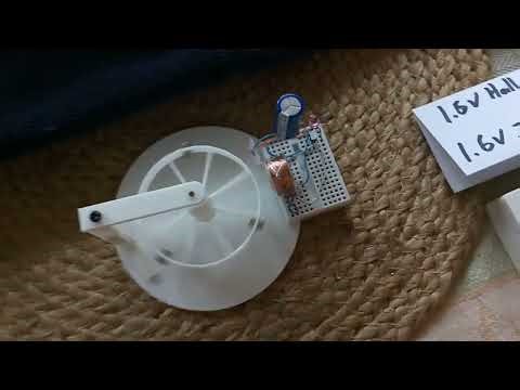 1.6 volt Hall Sensor Motor