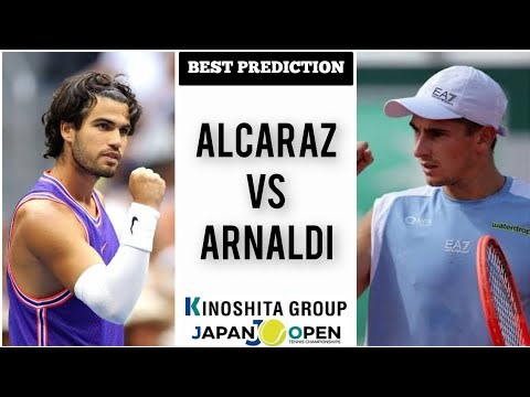 Carlos Alcaraz vs Matteo Arnaldi | Japan Open 2026 | Japan Open 2026