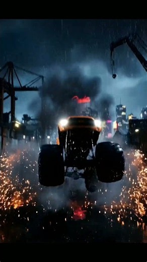 Epic Monster Truck Backflip & Fiery Explosion Stunt! 💥🚚