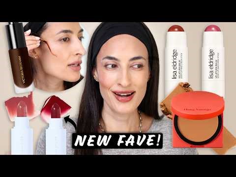 TESTING HOT NEW MAKEUP: I have a new favorite lipstick!🤯 Lisa Eldridge, Victoria Beckham and more