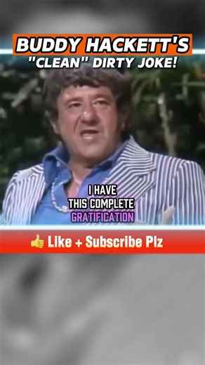 Buddy Hackett’s “Clean” Joke Has Johnny Carson Losing It 🤣 #Shorts #ClassicComedy