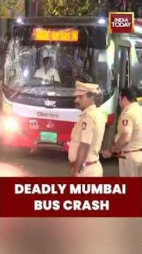 Mumbai Bus Accident Tragedy: 4 Dead, 9 Injured as BEST Bus Crashes in #bhandup | Visuals