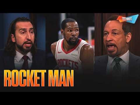 Brou feels ‘better than ever’ about Spurs, Has Durant played his last game with the Rockets? | FTF